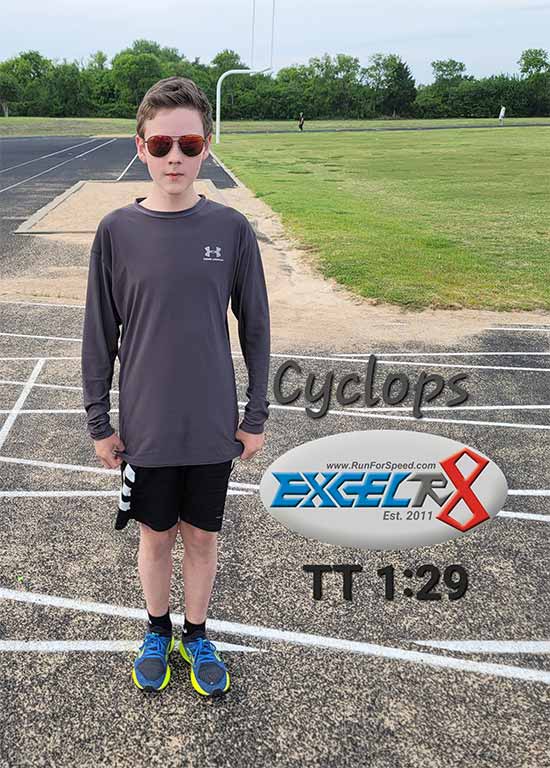 Cyclops time trial runner