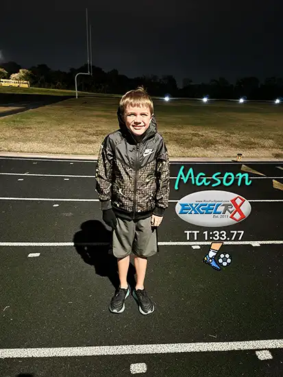 mason run for speed time trial
